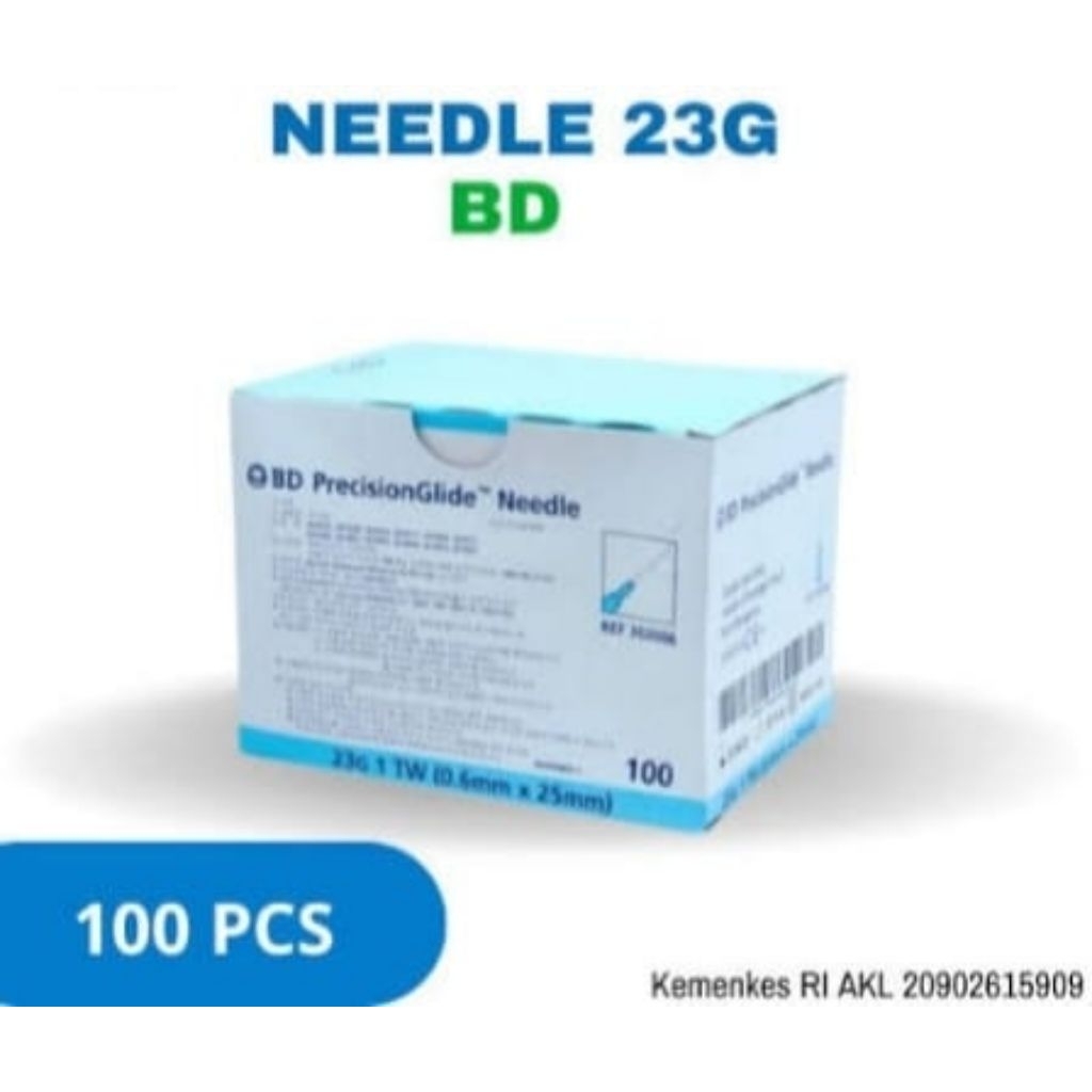 NEEDLE BD 23 G  ASLI  BD