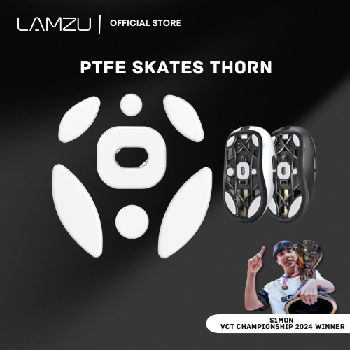 Lamzu Thorn PTFE Skates For Gaming Mouse