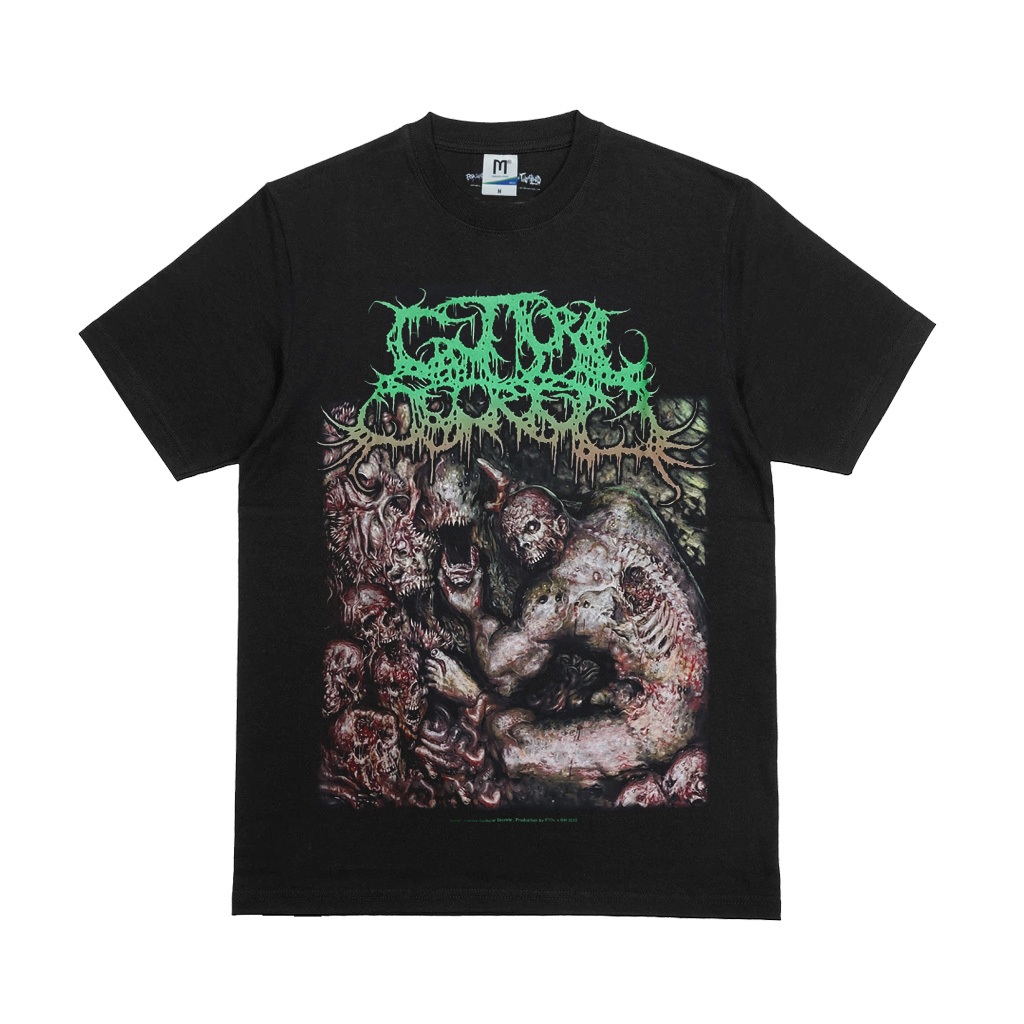 T-SHIRT - GUTTURAL SECRETE - Recreating The Stumps - BRUTALMIND