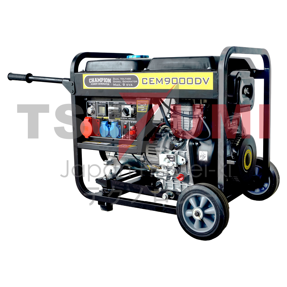 Genset 9 KVA Open Champion CEM 9000 DV / Genset Bensin 6000 Watt