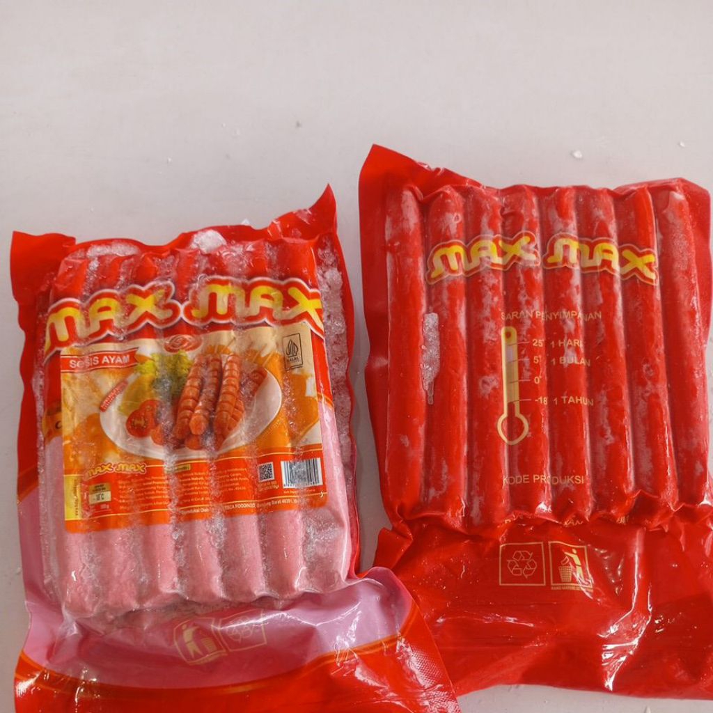 mister max sosis ayam panjang