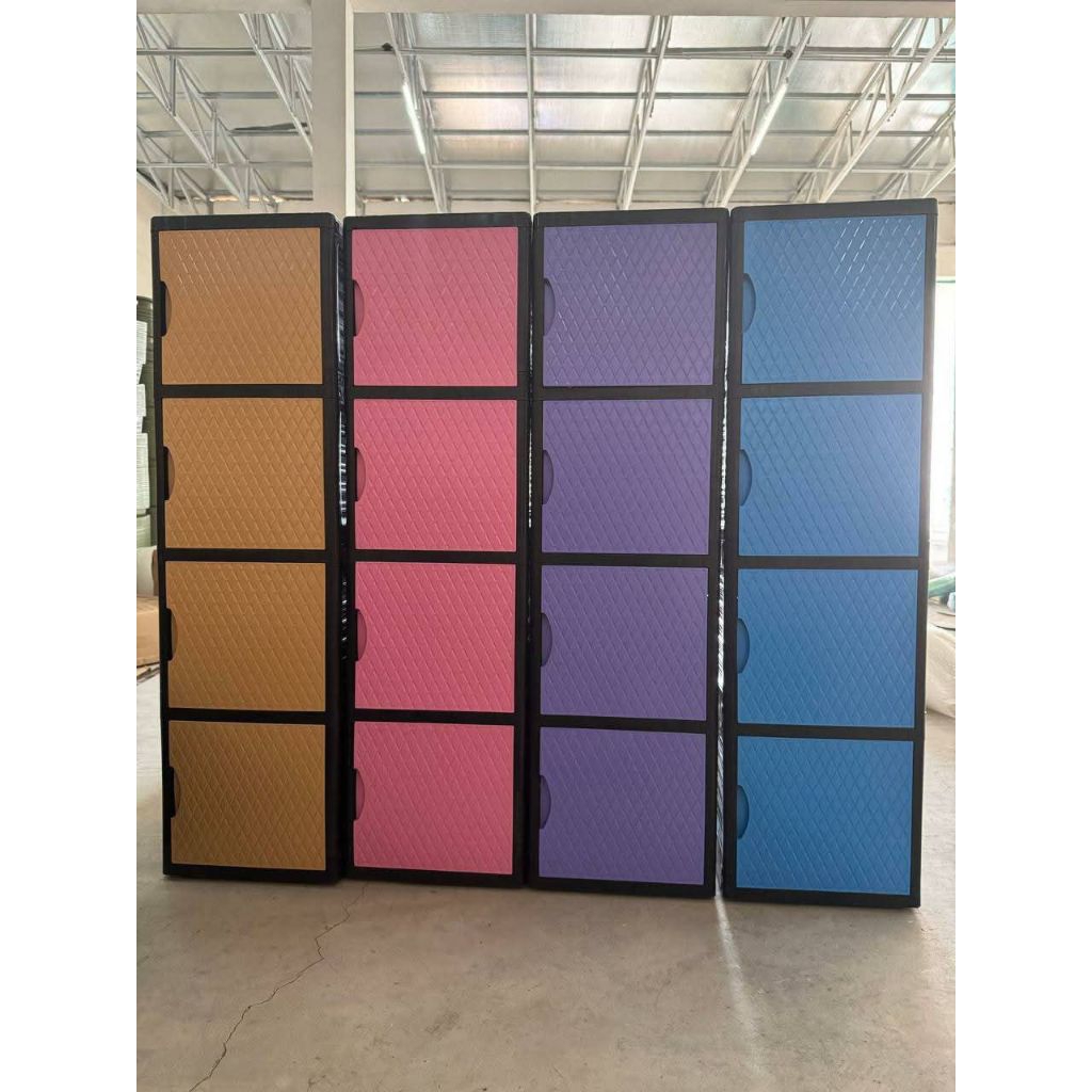 Redi Lemari 1 pintu 4 susun Tersedia Warna ungu , ijo , putih