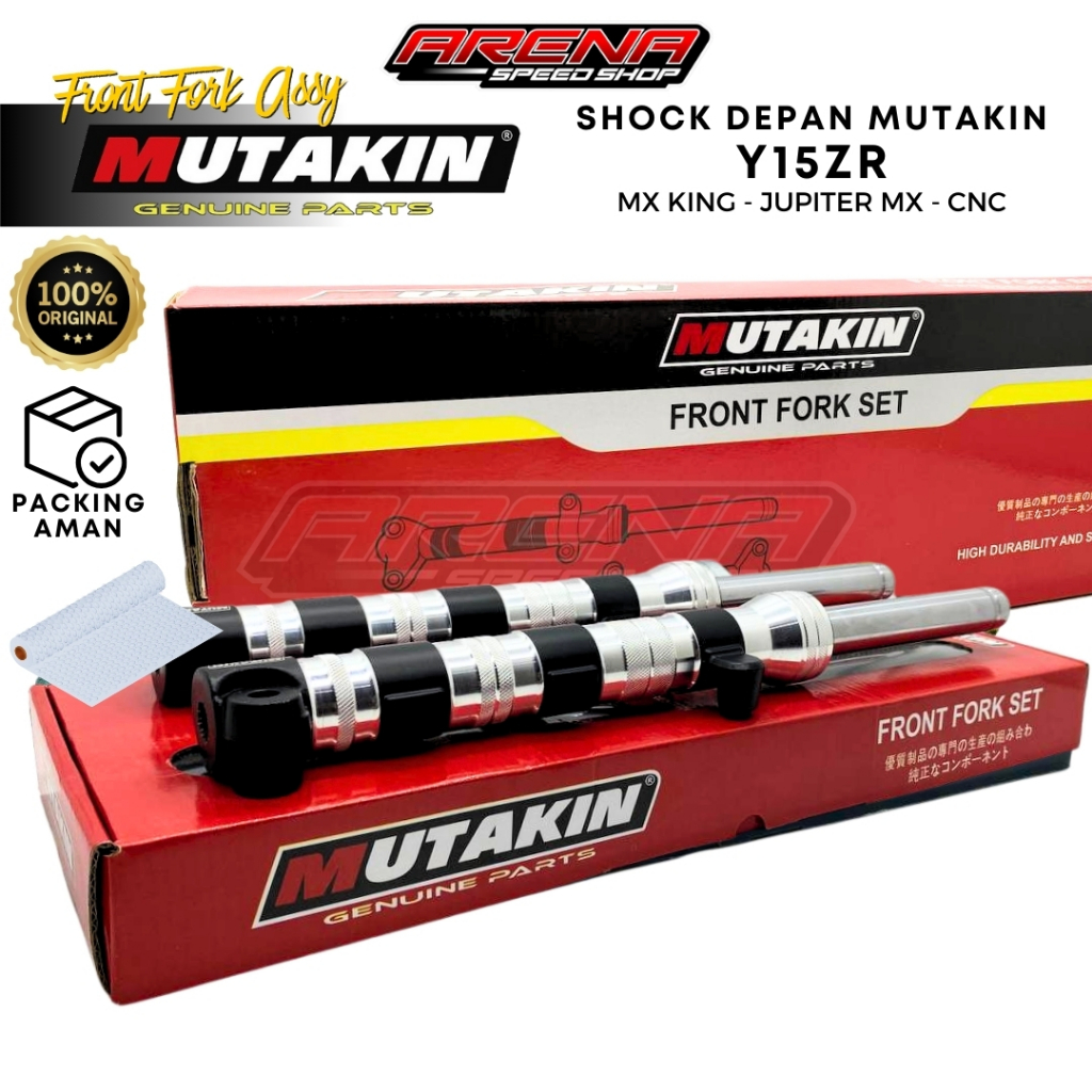 MUTAKIN Front Fork CNC Y15ZR - Shock Depan Mx King Jupiter MX Original Mutakin Malaysia
