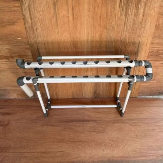 Hidroponik Pipa Paralon 20 Lubang Semai