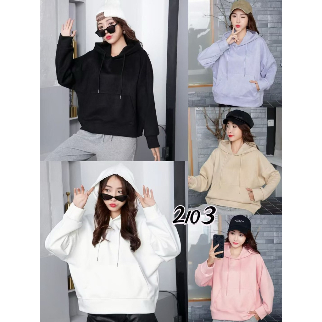 BFB VELVET HOODIE IMPOR CHINA
