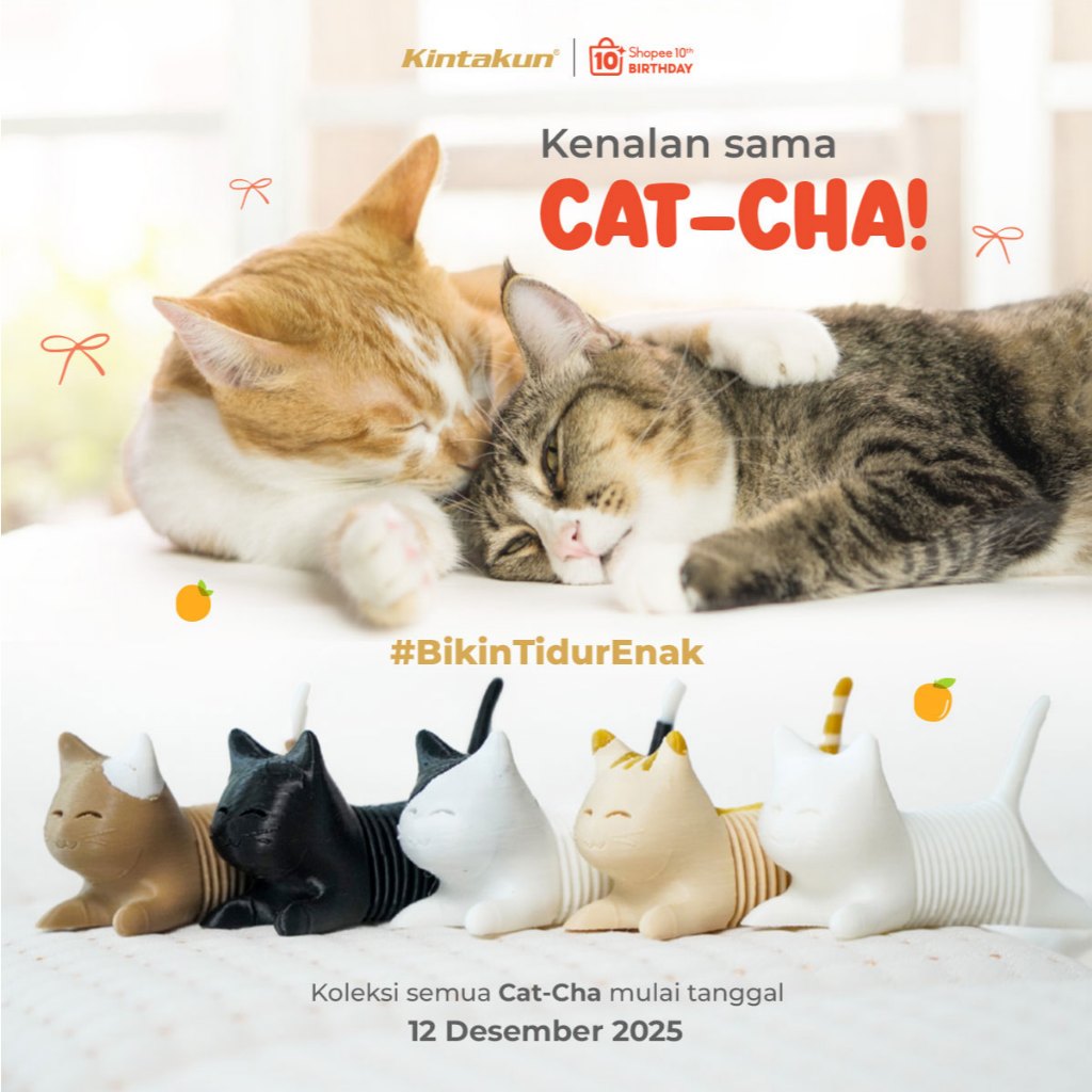 [Shopee Special 10th Birthday] Kintakun X Shopee Gantungan Kunci Gift