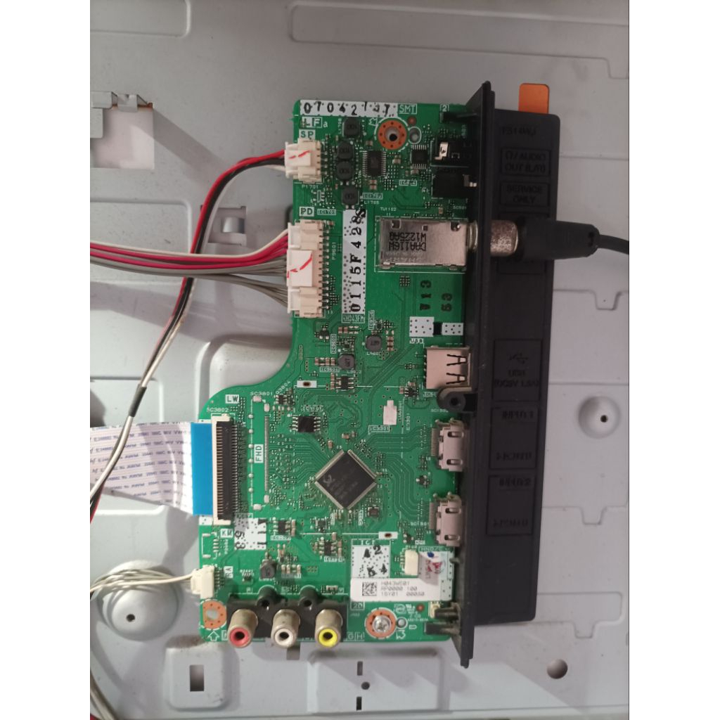 Motherboard Tv Led Sharp 2T-C32BD1I - Mesin Tv Led Sharp 2T-C32BD1I sudah digital