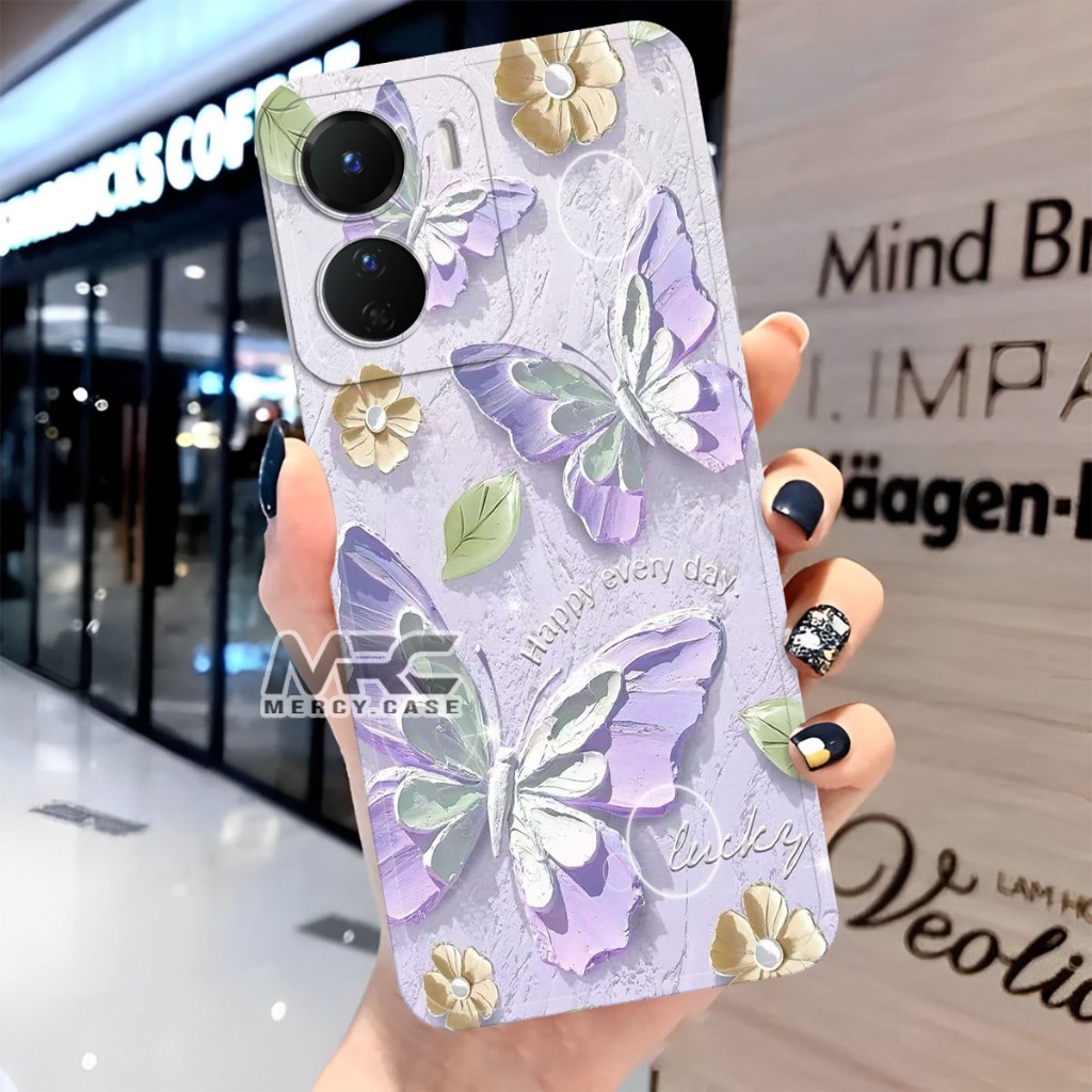 [MRC] Softcase HP Vivo Y16 Karakter Silikon Case Procamera Casehp Bumper Cover HP Casing Smartphone 