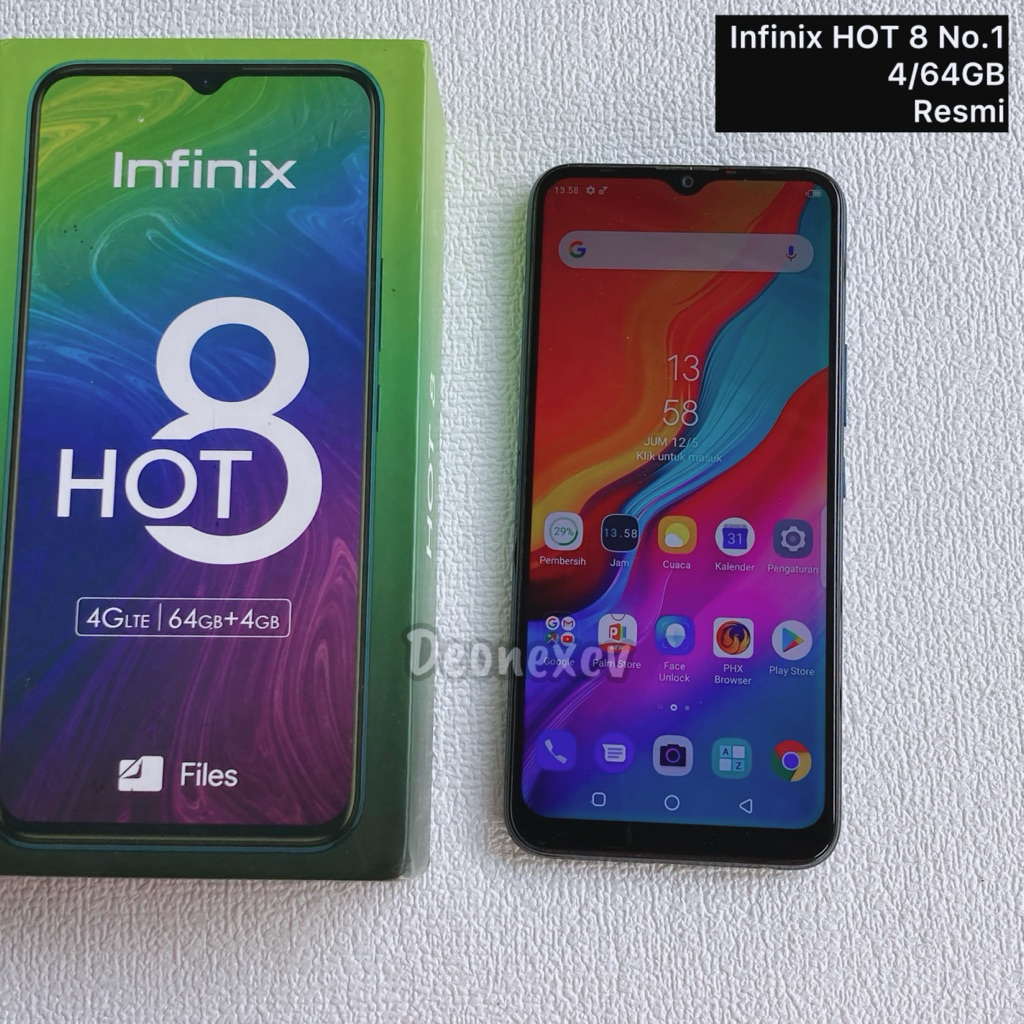 Infinix HOT 8 4/64GB Resmi
