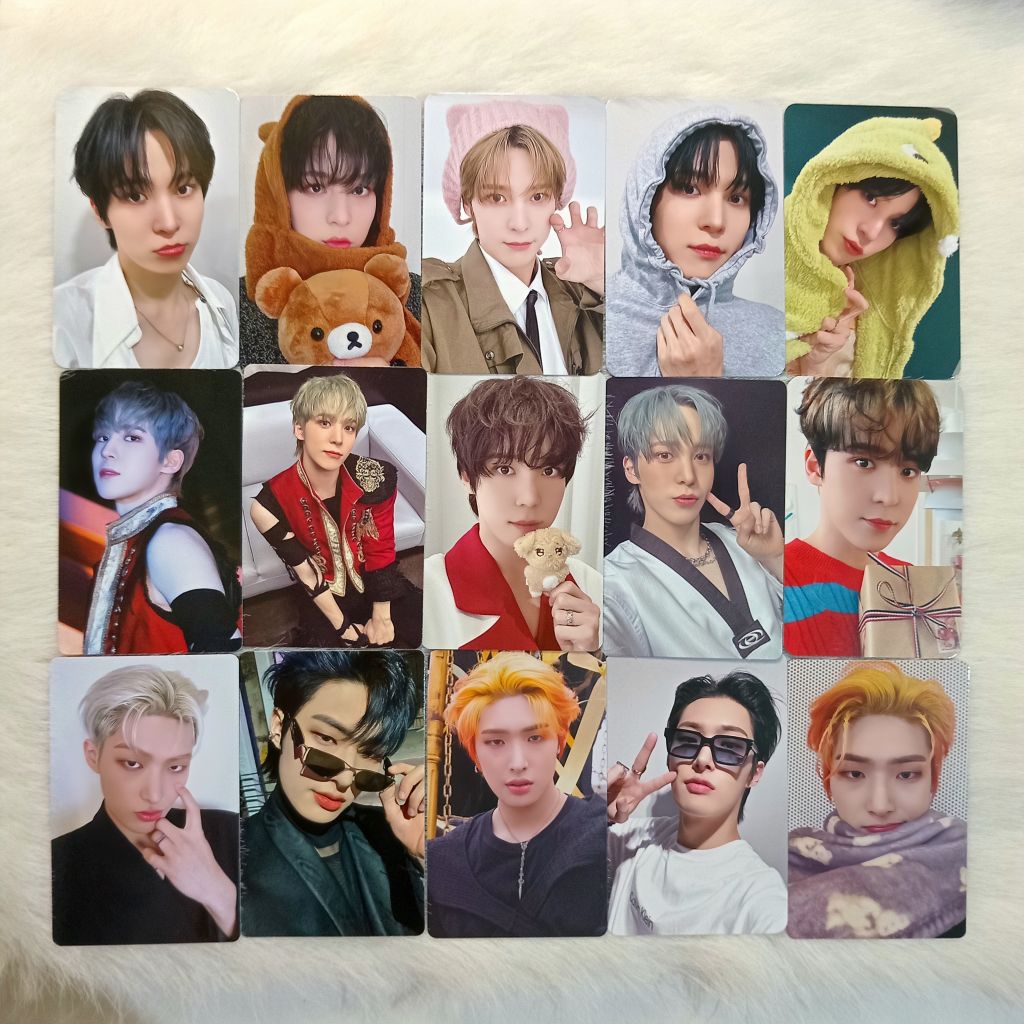 Jaydening Photocard Yunho Ateez Mingi Ateez Official Yunho Dino Mingi Makestar Mingi Movement