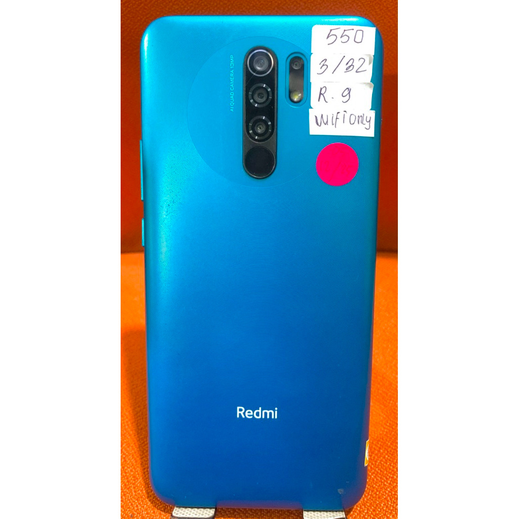 Hp second normal Hp Redmi 9 Ram 3/32 Minus WiFi only hp layak pake