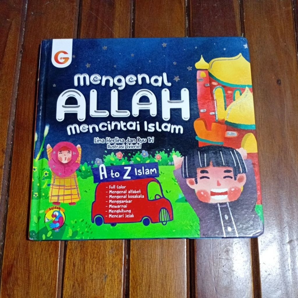 buku anak mengenal allah mencintai islam,buku baik used seken bekas preloved original
