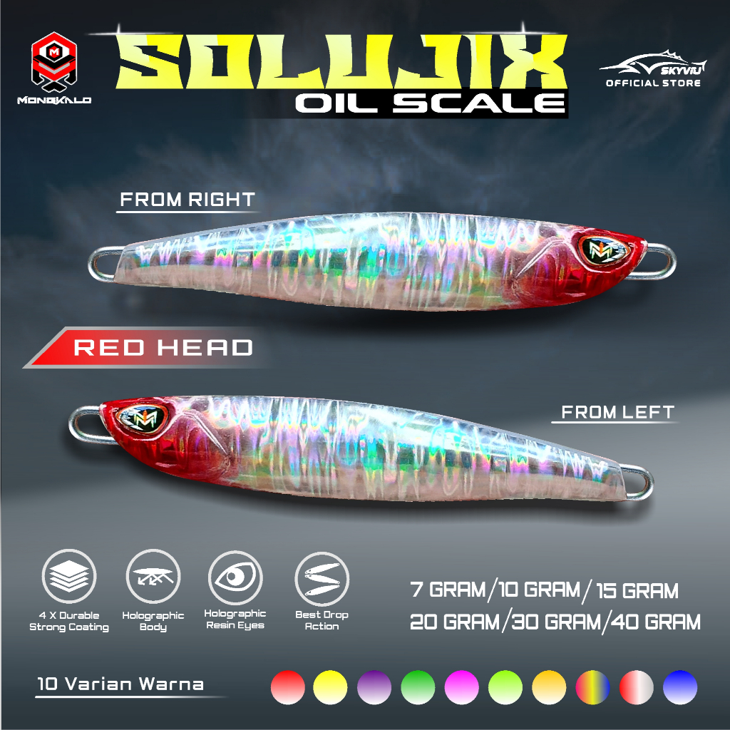 Mongkalo Solujix Minyak noGID noMotif Candy 7 Red-Head