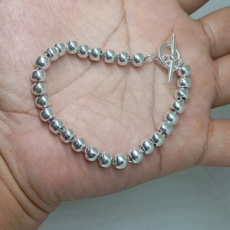 Gelang Unisex Pria Wanita Perak Silver 925