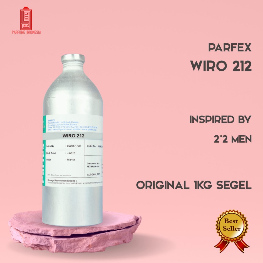 bibit parfum murni WIRO 212 PARFEX 1KG SEGEL