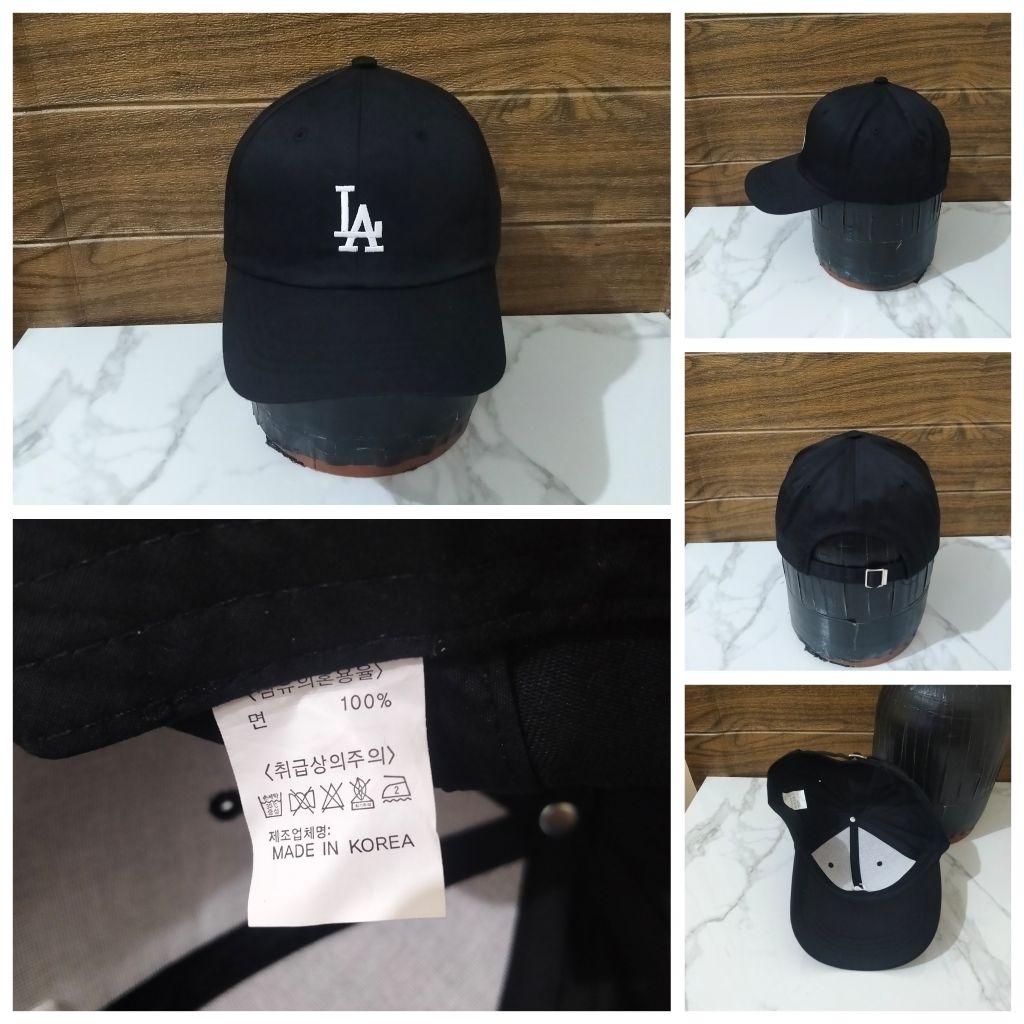 TOPI SECOND CAP LOGO LA