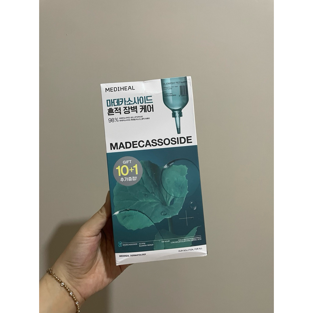 (READY) MEDIHEAL Madecassoside Sheet Mask Pack (10+1 pcs)