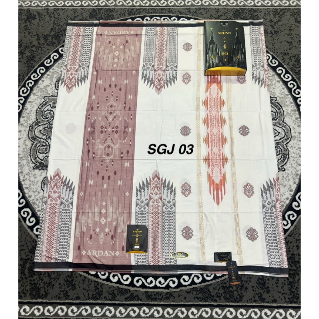 Sarung Ardan Songket Gold Jacquard