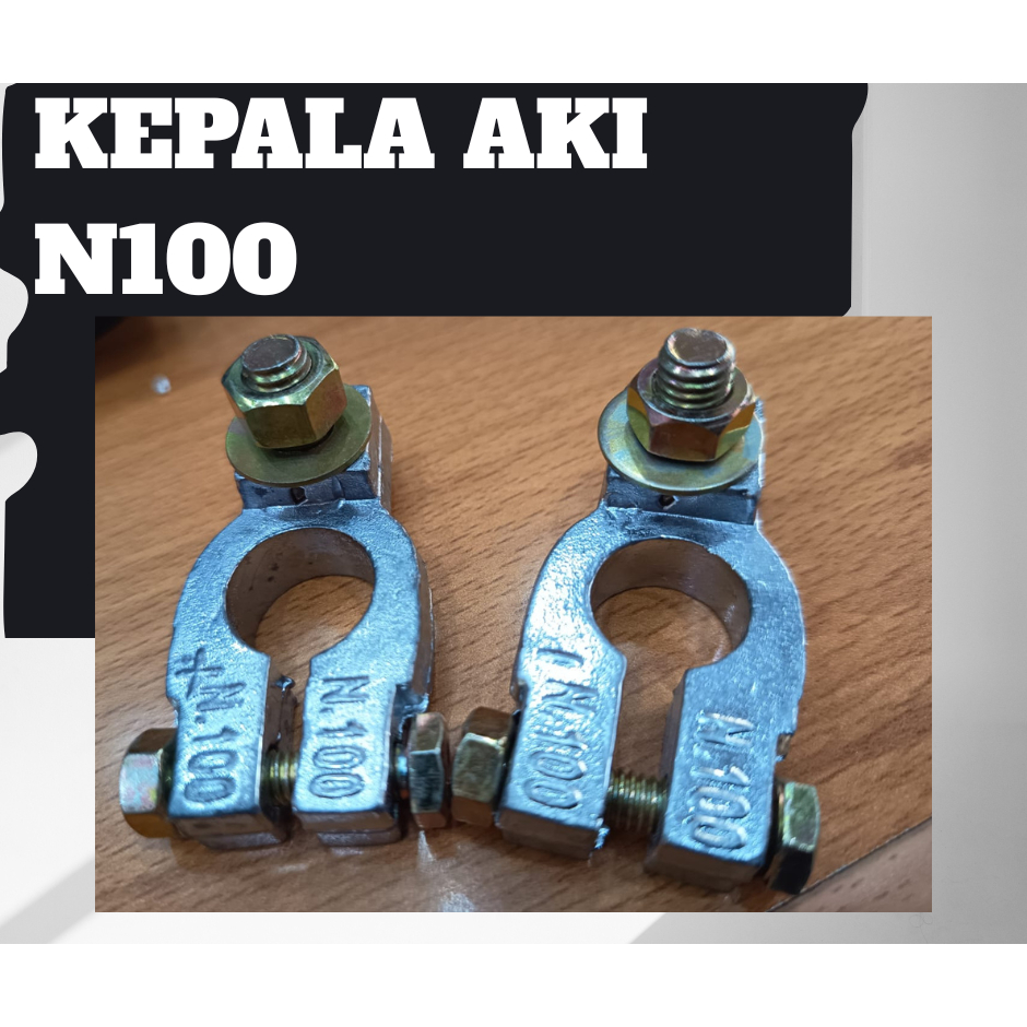 Terminal Klem Aki Mobil/Kepala Aki Mobil ukuran N100 JUMBO