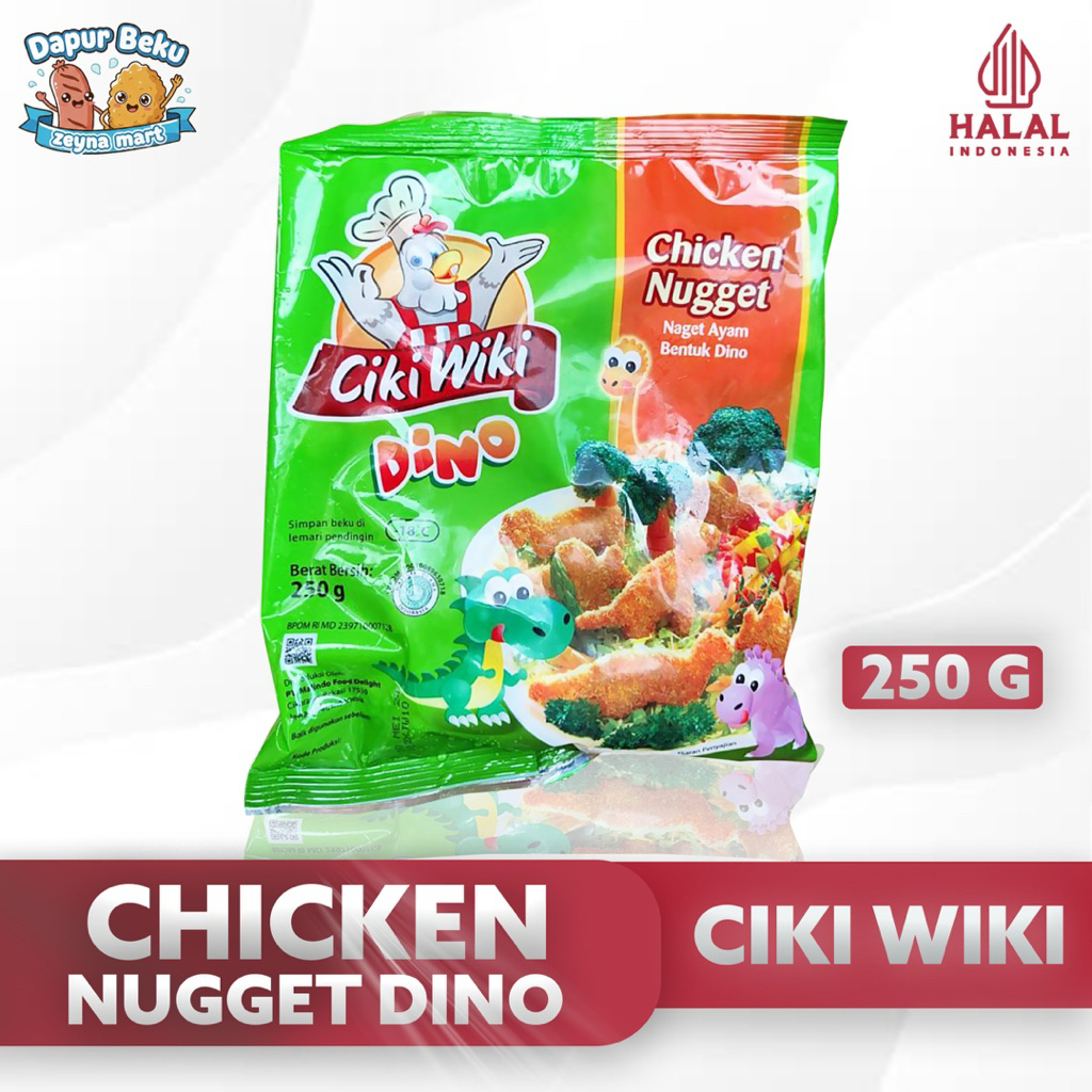 CIKI WIKI Nugget Dino 250gr