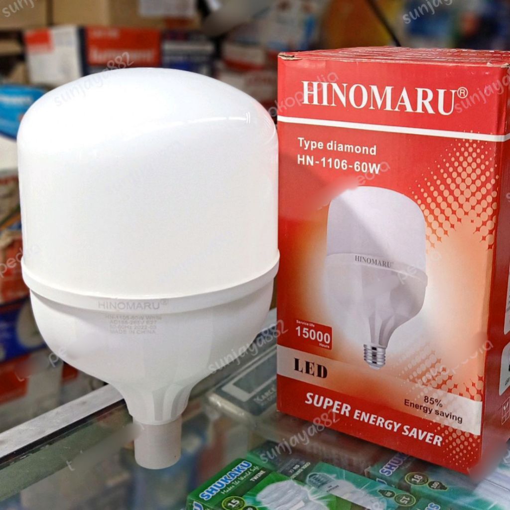 LAMPU LED CAPSULE HINOMARU JUMBO 40watt/50watt/60watt/ PUTIH