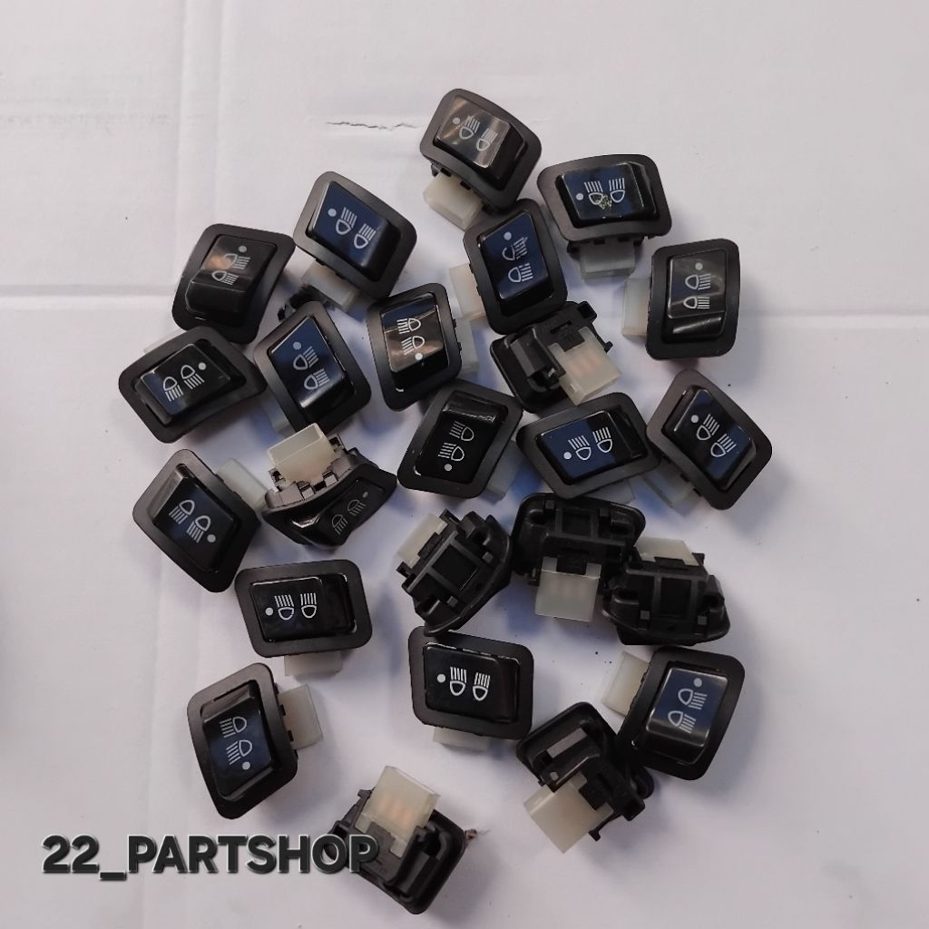 Tombol / Saklar Lampu DIM 3 Mode OFF | Saklar 3PIN Motor Beat fi Vario 125 Supra X 125Fi dll