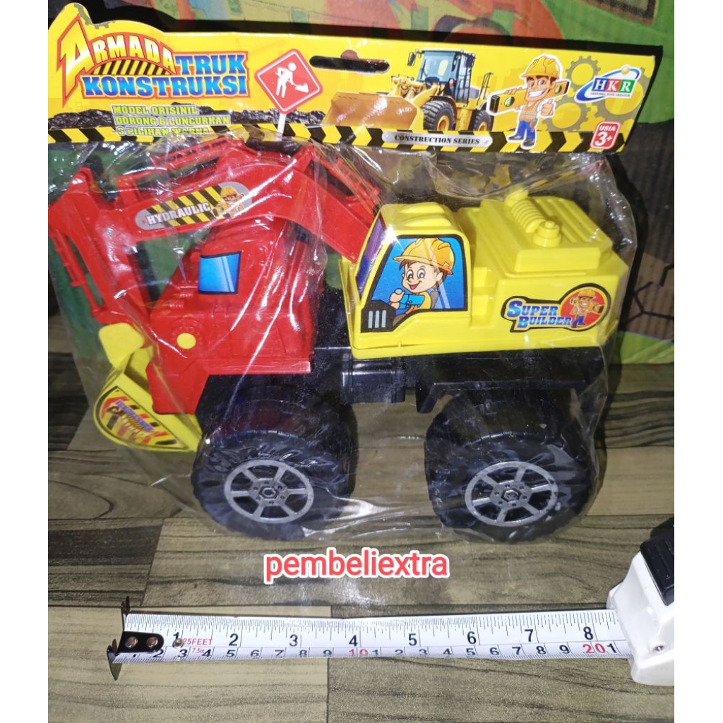 mainan termurah armada truck kontruksi HKR