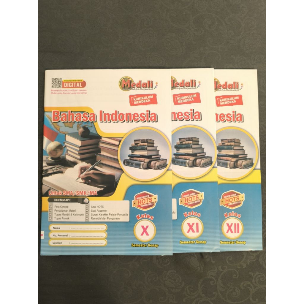 Buku LKS Bahasa Indonesia SMA/SMK/MA Kelas 10-12 Semester 2 Kurikulum Merdeka*