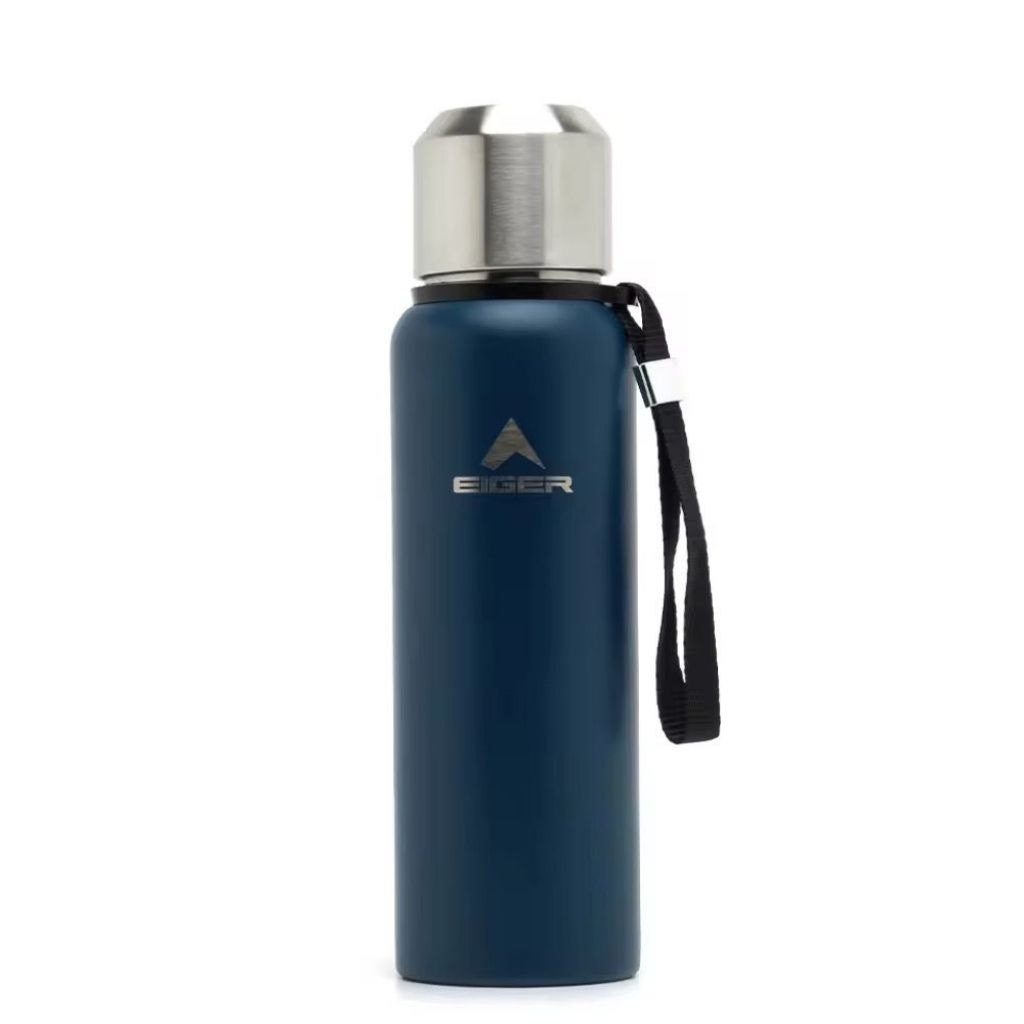 Botol Vacuum EIGER THERNO 600 With Bag - Navy
