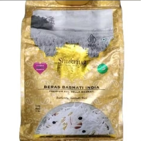 SHUKRIYA Beras Basmati India 5 kg