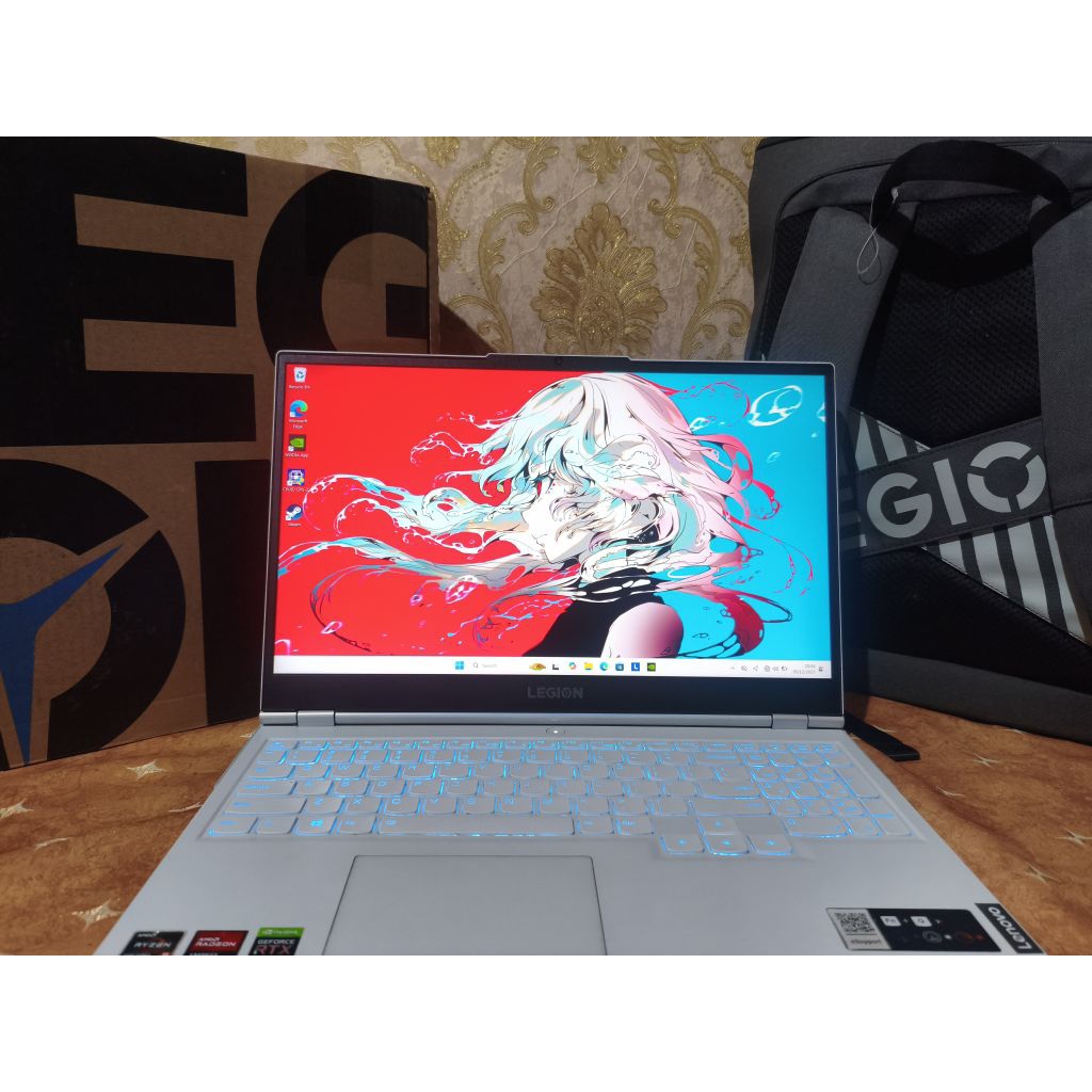 Lenovo Legion 5 15ACH6H Stingray White RYZEN 5 5600H RTX 3060 16/512
