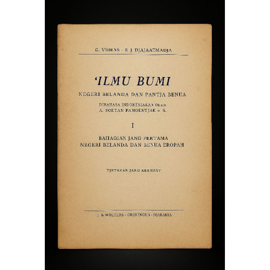 Buku jadul ILMU BUMI terbit tahun 1950an