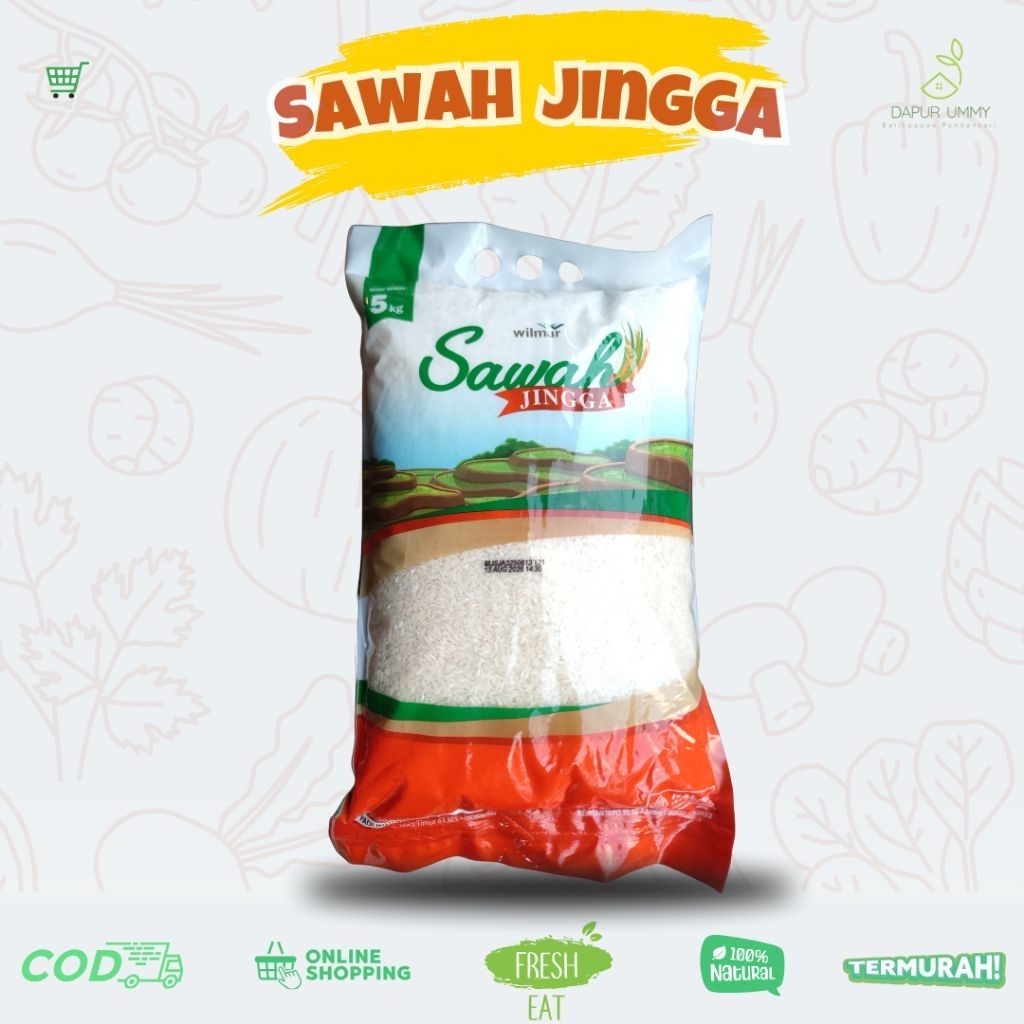 BERAS • Sawah Jingga 10kg - 25kg
