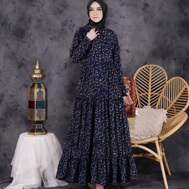 GAMIS REMPEL SUSUN FRIENDLY BAHAN WOLFIS PREMIUM