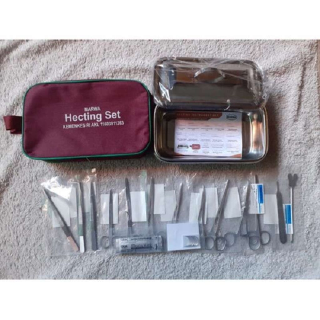 Hecting set marwa/alat bedah hecting marwa