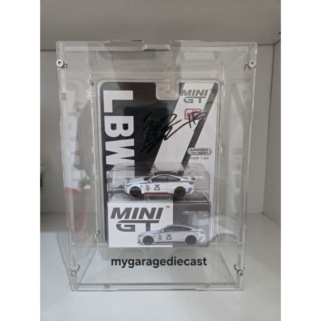 Mini GT 319 BMW M4 IMSA LBWK Signed