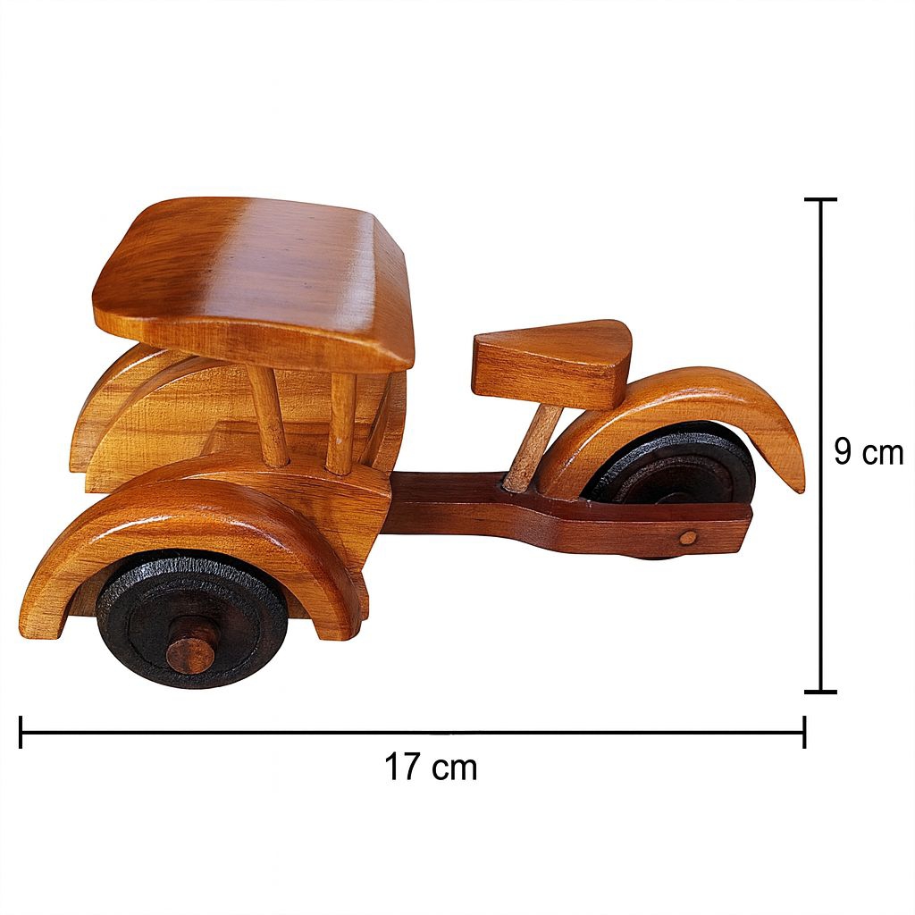 Miniatur becak kayu - mainan becak kayu - becak pajangan dekoratif - mainan kayu khas Jogja
