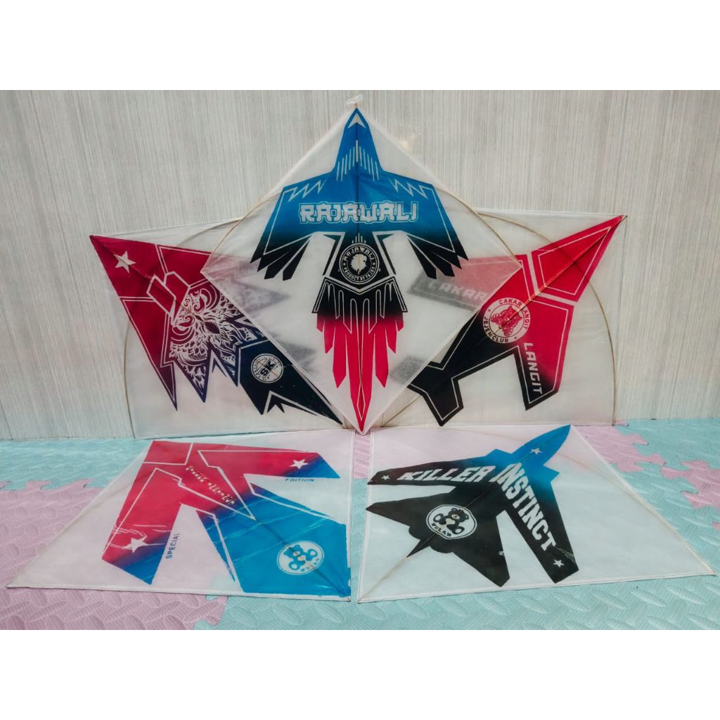 layangan sukhoi standart 100 pcs, layangan sukoi standar, layangan sukoi, layangan sukhoi