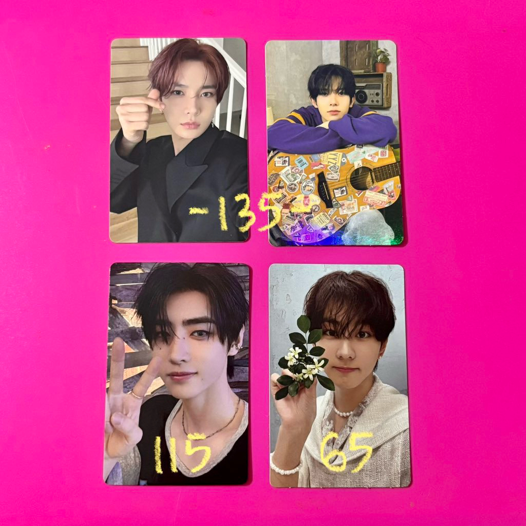[READY] ENHYPEN HEESEUNG SUNGHOON JUNGWON PC KALPA ORANGE BLOOD DAYDREAM WHITE MIDNIGHT SEALED UNSEA