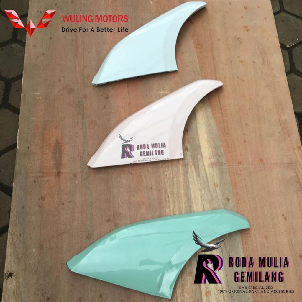 Fender Samping Sambungan Bemper Belakang Panel Exstension Extensi Bumper Belakang Wuling Air Ev