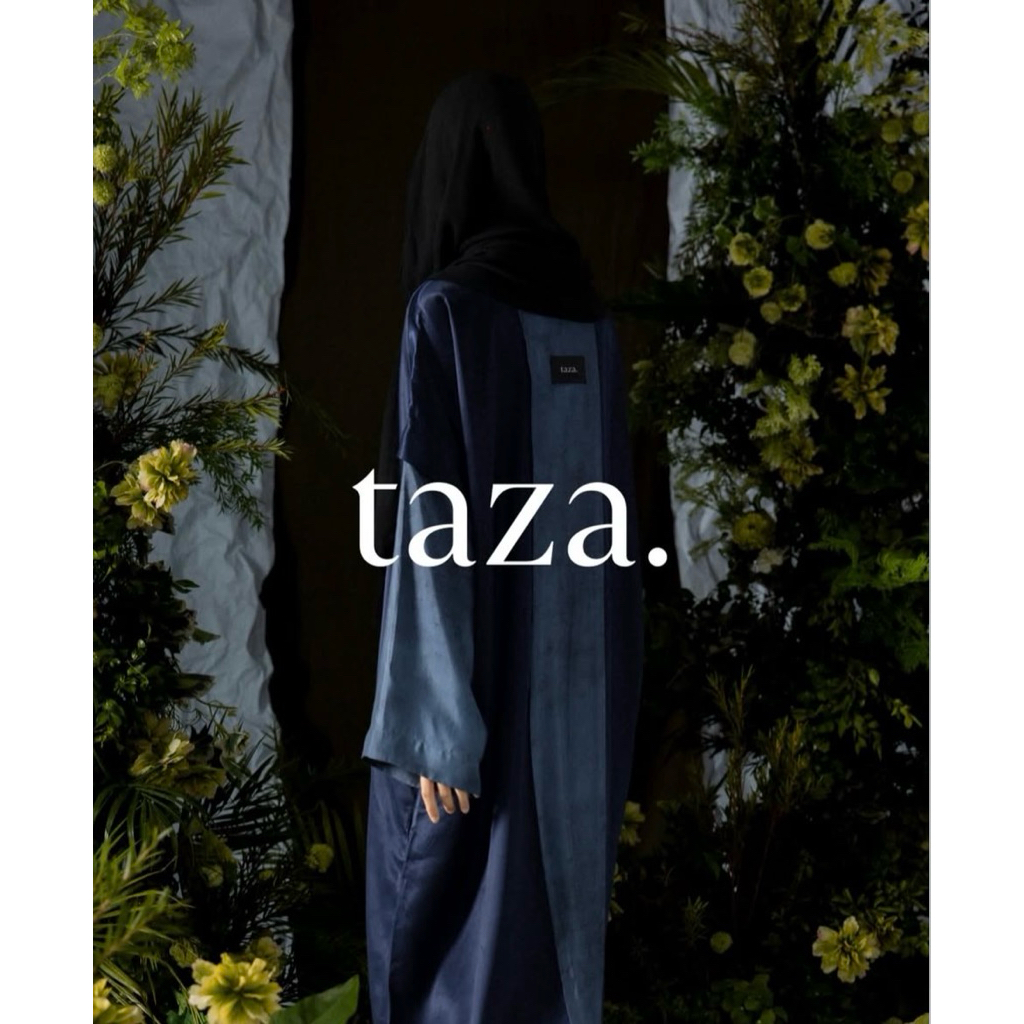 FINA Abaya FINA Stripes FINA Couture TAZA LABEL NWT New With Tag Fina 1.0 2.0 3.0 4.0 Bahan Nubuck