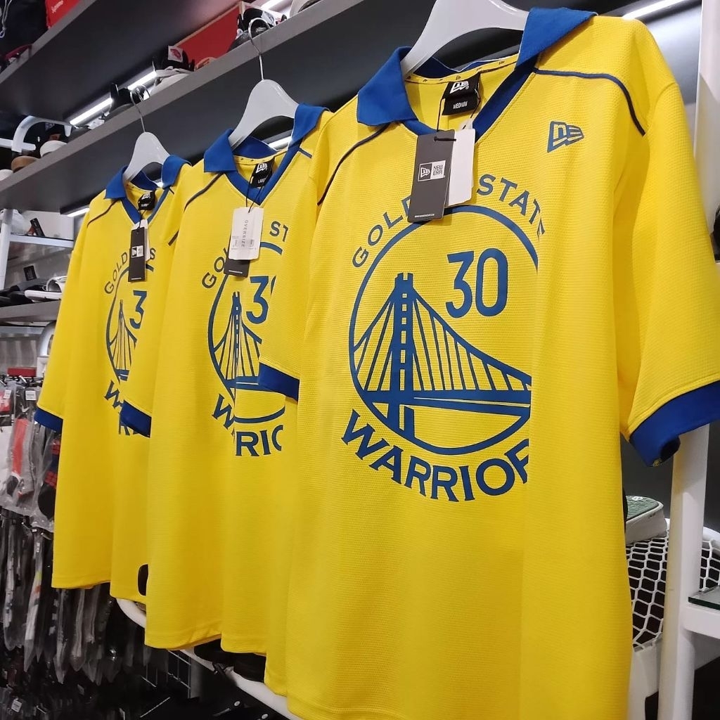 Polo Jersey Newera X NBA GSW Import Mirror Fulltag