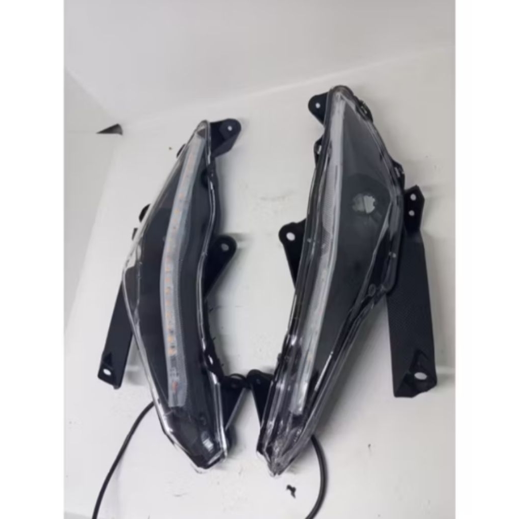 Sen Beat ESP ECO 2016-2019 Sepasang Kanan Kiri Set Lampu Alis Running Biru Kuning