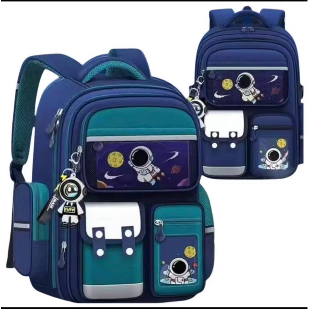 Tas Ransel Astronot Tas Anak Laki Laki Tas Punggung Anak Sekolah SD SMP Terbaru Kapasitas Besar