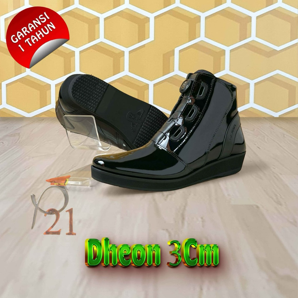 Sepatu P21- Sepatu Pdl Lantas Polwan Dheon kilap/ Sepatu Polwan/ Sepatu Kantor Wanita