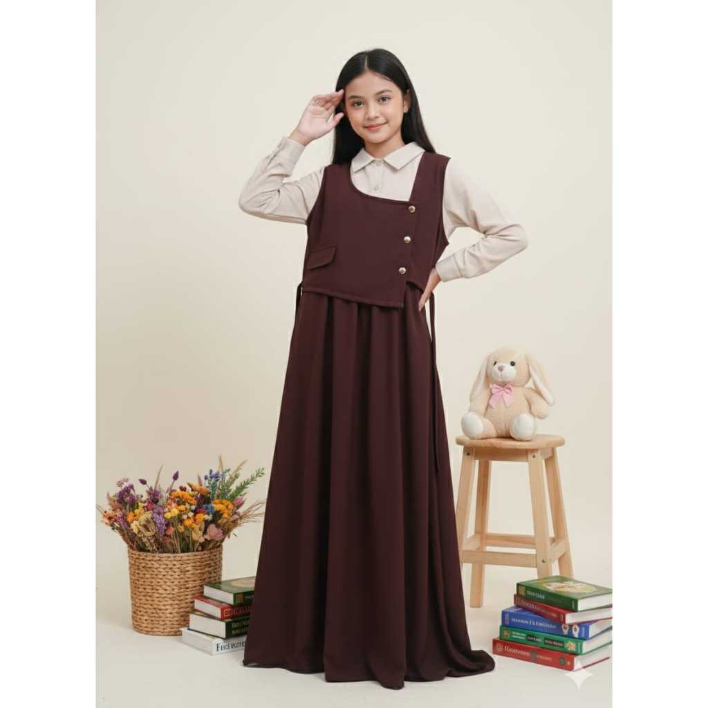 Hot Shakila - Sofia Gamis Anak Tanggung Gamis Remaja Gamis Modern Gamis Lebaran Gamis Kekinian Bahan