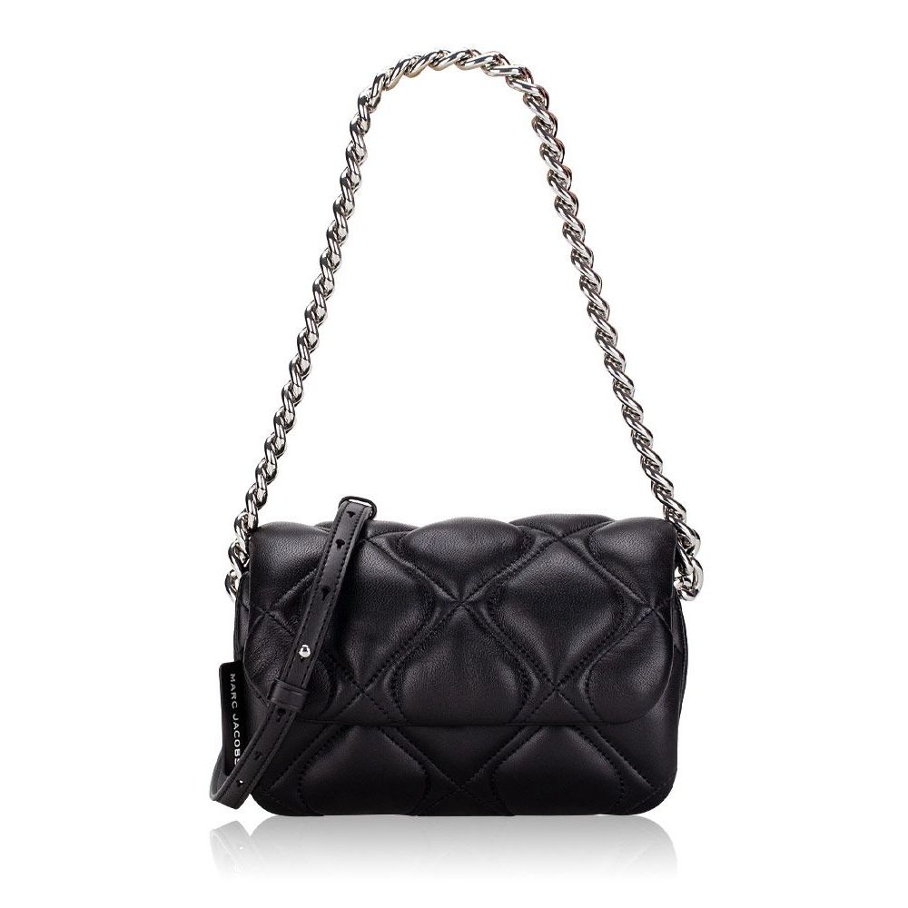 Tas Wanita Branded MJ Shoulder Bag Quilted Pillow Small Black 20 x 7 x 13 cm ORIGINAL