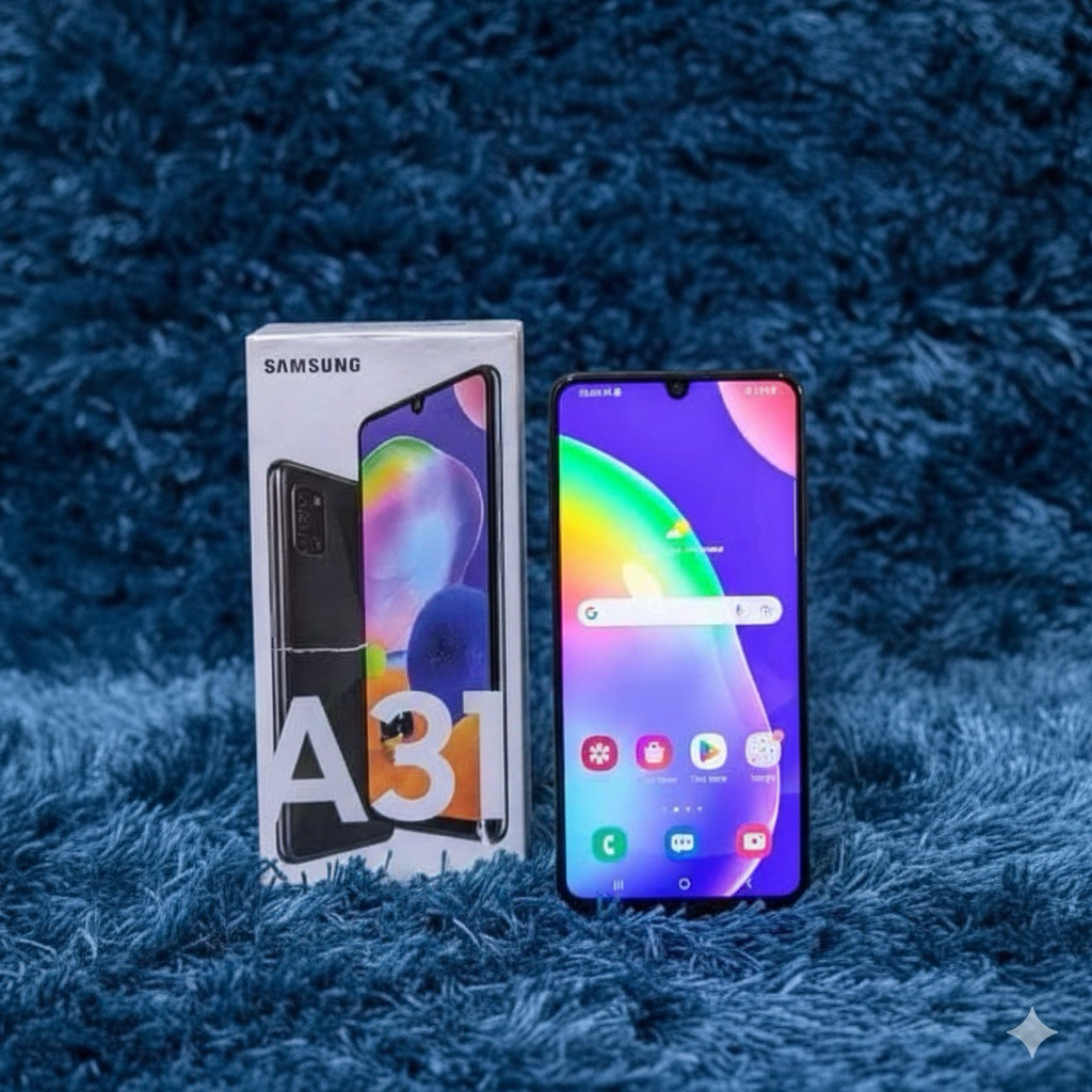 SAMSUNG GALAXY A31 RAM 6/128GB FULLSET Second Original Ex Garansi Resmi SEIN  Murah Kualitas Terbaik