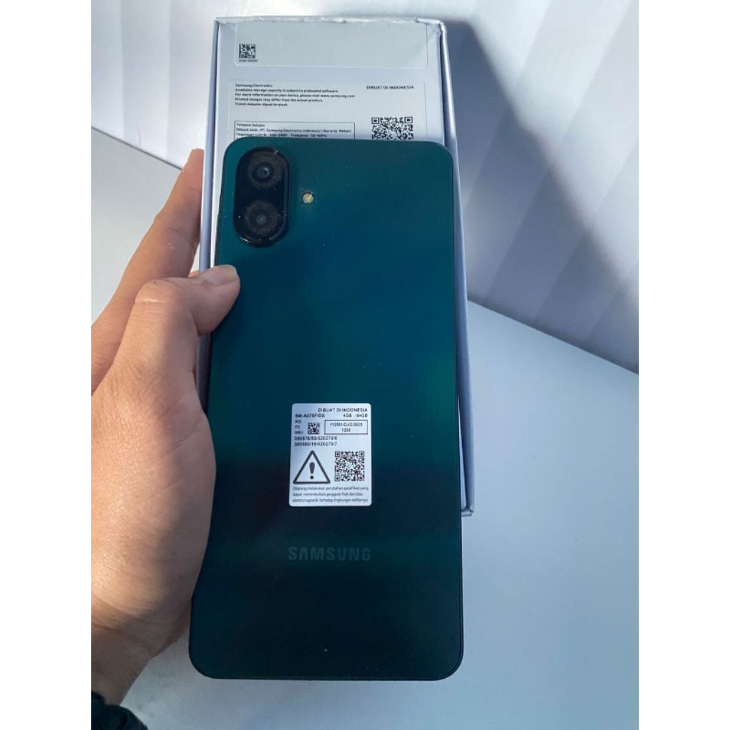 Samsung a07 second rasa baru