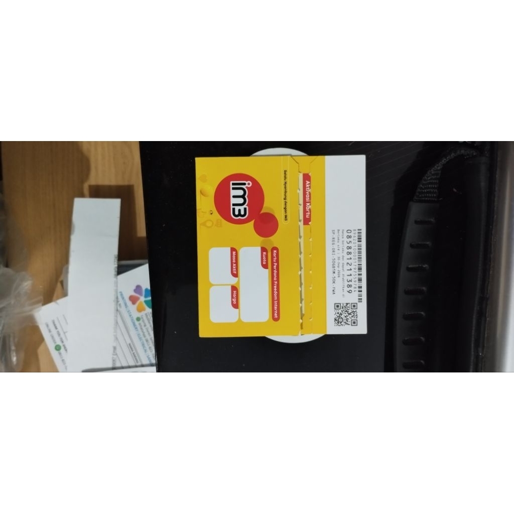 kartu perdana indosat hifi air bekas masih ada kuota 100gb dibagi 15gb sebulan